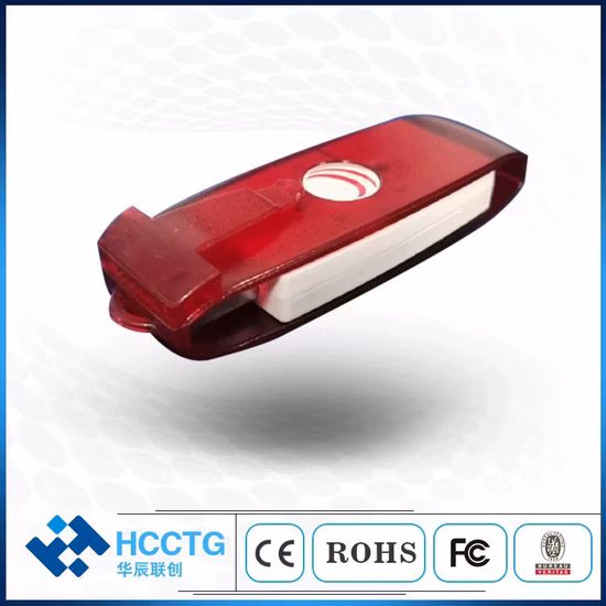 13.56MHz IC 카드 NFC 리더 RFID 리더 작가 유형 C 스마트 카드 프로그래머(DCR37)