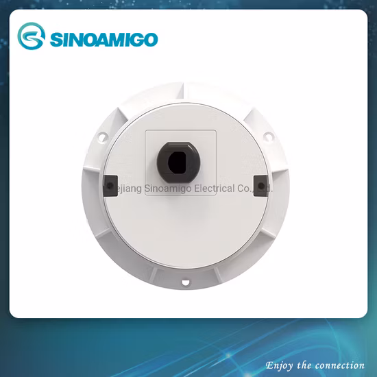 Type a+C USB 충전기가 포함된 Sinoamigo 원형 데스크탑 소켓