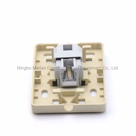 Rj11 벽면 콘센트 Rj11 표면 장착 상자 Rj11 데스크탑 콘센트
