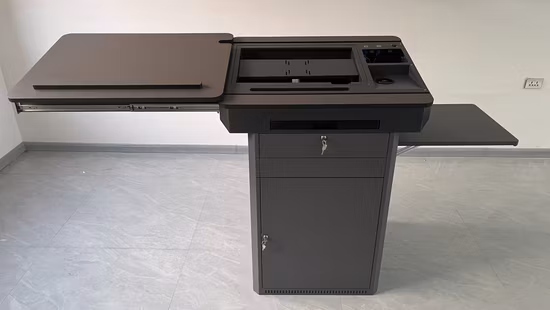 Modern School Podium Office Furniture Conference Room Podium Lectern