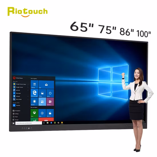 75 Inch Smart Boards; Interactive Flat Panel Board