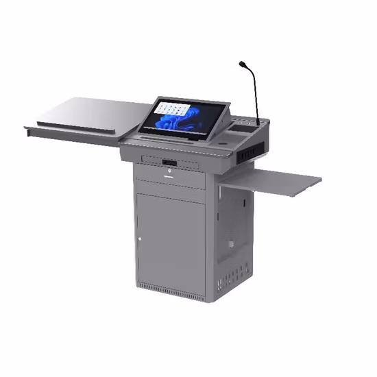 Modern School Podium Office Furniture Conference Room Podium Lectern